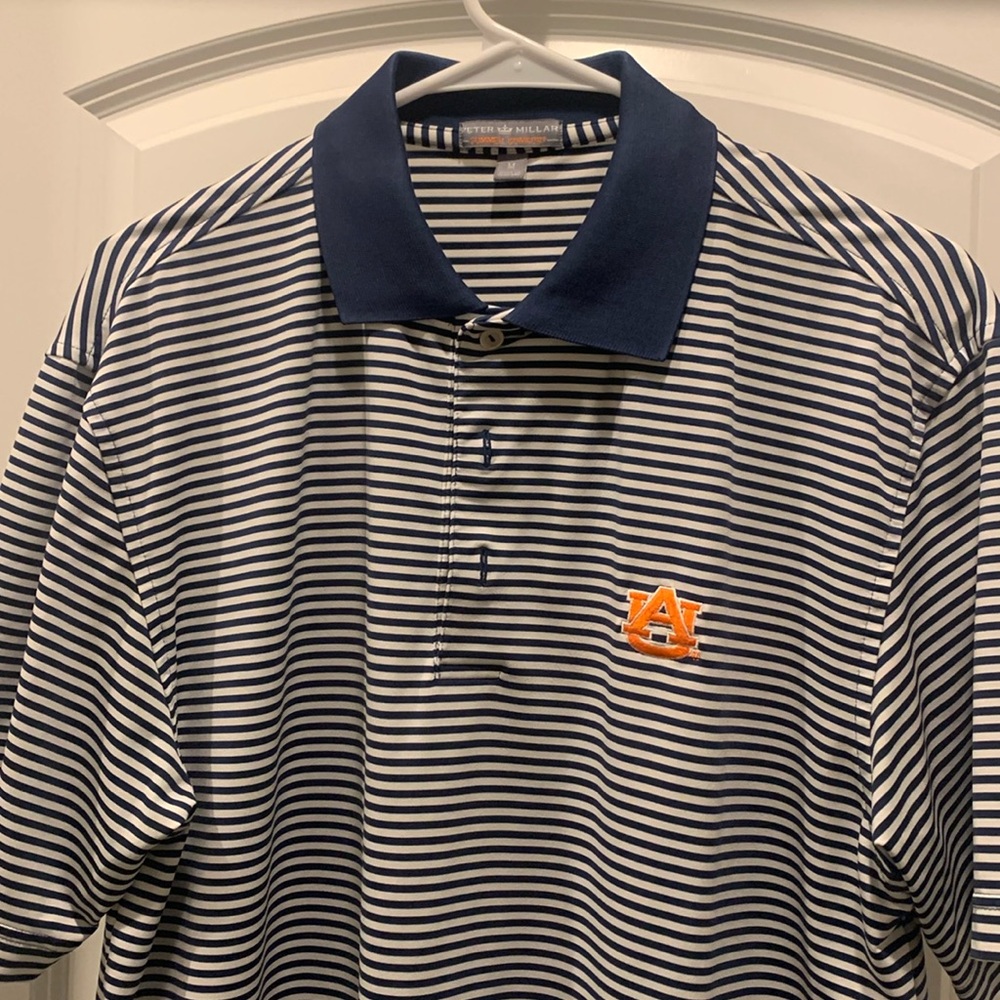 Peter Millar Summer Comfort Polo - Auburn Tigers